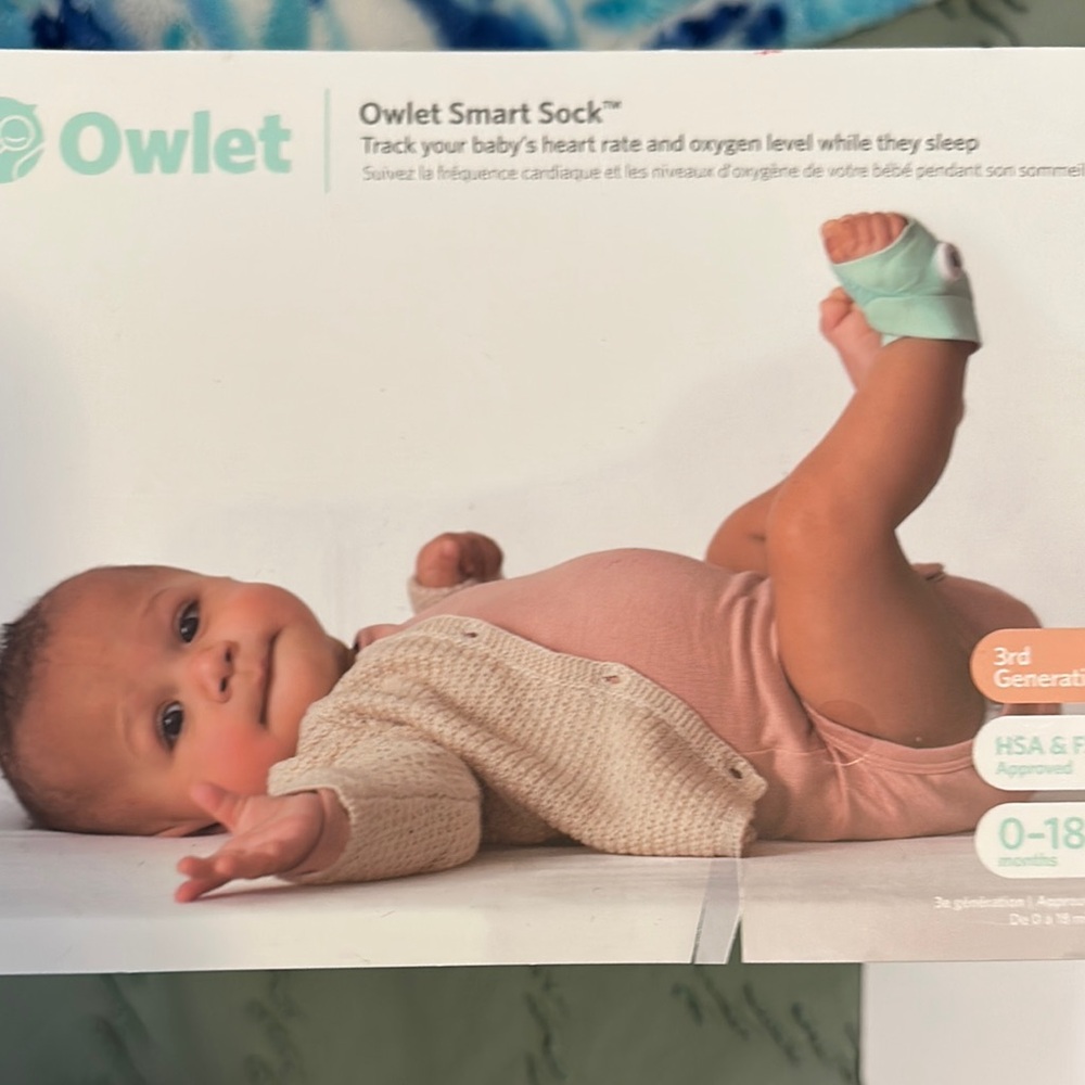 Owlet Smart Sock 3rd Generation - Mint